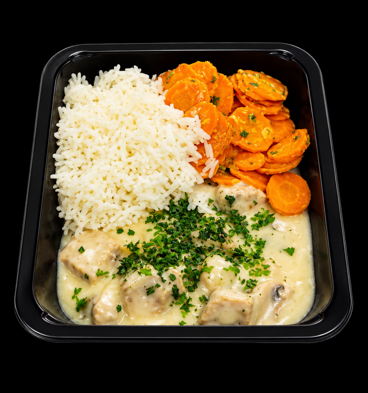 Blanquette de veau carottes riz